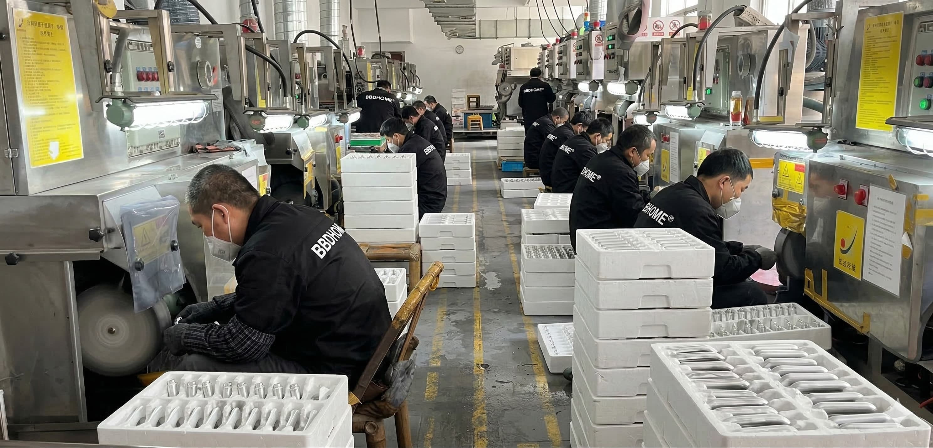 Цех сборки замков, качество как у Punto